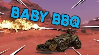 Melee BBQ Harvester Firebug Build    Crossout