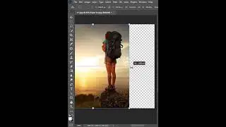 How To Convert Vertical Images into Horizontal #shorts #photoshop #ytshorts #short