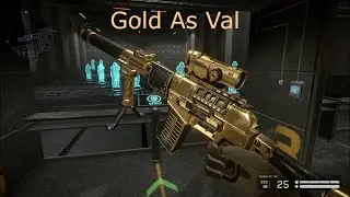 Warface gold AS VAL