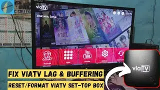 How To Reset & Setup ViaTV set-top Box | Factory Reset & Login ViaTV IM69 Vianet