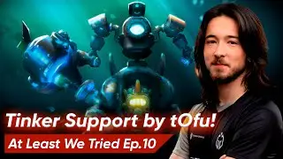 tOfu NEW TINKER SUPPORT 4 Pos | Dota 2 7.35d Pro Gameplay