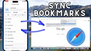 Sync Safari Bookmarks (Mac to iPhone/iPad & Vice Versa)