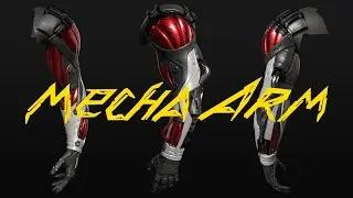 Creating a Sci-fi Mecha Arm in ZBrush