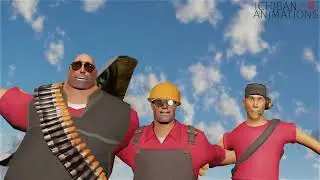 [SFM] TF2 Mercs Sing 