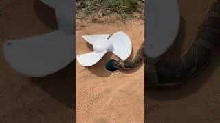 Easy Snake Trap using Fan blades