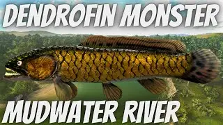 Fishing Planet - How To Catch - Dendrofin Monster - Mudwater River (Monster Fish)