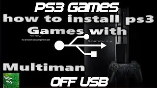 How to Copy Games To Ps3 From USB or DISK *(CFW MULTIMAN TUTORIAL)*  Simple And Easy Voice Tutorial