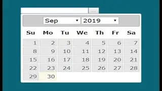 How to create Datepicker using Jquery in Asp.Net ,Latest update calendar