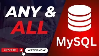 Any and all operator in MySQL | MySQL Tutorial | E3Schools English