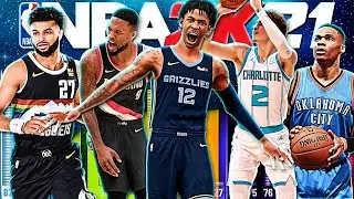 TOP 5 RARE BEST POINT GUARD BUILDS NBA 2K21 CURRENT GEN