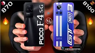 POCO F4 vs Realme GT NEO 3 | Body | AnTuTu | Benchmark | Display | Design | Full Comparison