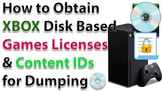 How to Obtain XBOX Disk Based Games License & Content ID for Dumping