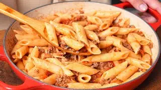 I could eat this eggplant pasta every day! Simple, quick and delicious recipe!