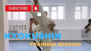 kyokushin karate training session #kyokushinway