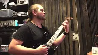 Soreption - Children of the Automaton guitar recording