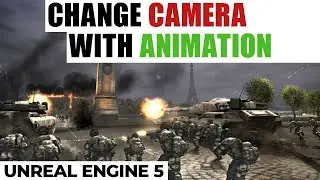 Change camera in runtime in unreal engine 5