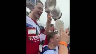 Los Florida Panthers están disfrutando de su desfile por el campeonato 😂 🏆 #Shorts | ESPN Deportes