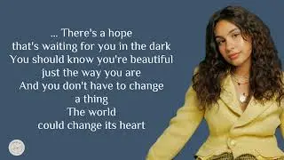 Alessia Cara - Scars To Your Beautiful (lyrics)