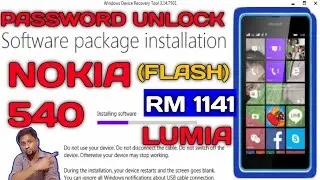 Rm 1141 Password Unlock Only Flash|Lumia 540/Microsoft Lumia Password Unlock Flashing|Any Microsoft