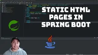 How to display HTML page with Spring Boot and Spring Tool Suite