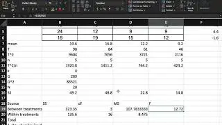 One way ANOVA practice problem 3 SP19