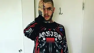 Lil Peep during "No Respect Freestyle" music video shooting.