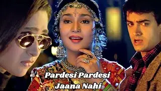 Pardesi Pardesi Jana Nahi - Lyrical | Raja Hindustani | Karisma Kapoor, Aamir Khan | All Time Hits