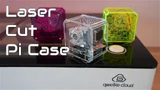 Making Clear Raspberry Pi Cases On The Gweike Cloud - Can It Compete With The Glowforge?