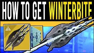 Destiny 2: UNLOCK WINTERBITE NOW! How to Get WINTERBITE Exotic Heavy Glaive (Exotic Quest Guide)