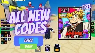 Anime Lost Simulator codes [EVENT 2X+UPDATE!] (APRIL 2023) FREE GEMS