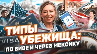 ТИПЫ политического убежища в США: приехал по визе, перешел границу Мексика США #cbpone #иммиграция