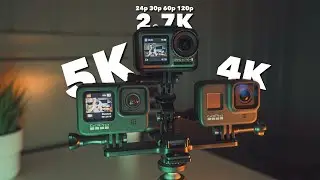 $349 GoPro HERO 9 vs $299 GoPro HERO 8 vs $199 DJI Osmo Action // ULTIMATE Comparison Review