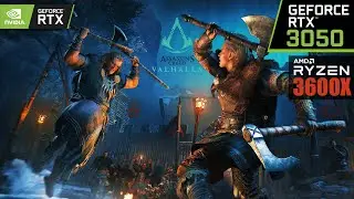 Assassin's Creed Valhalla - ULTRA Graphics | RTX 3050 + Ryzen 3600X | PC Gameplay [HD]