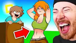 FUNNIEST Adventure of Alex and Steve in MINECRAFT (FUNNY)