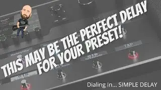 This May Be The Perfect Delay For Your Preset! | Dialing In... Simple Delay