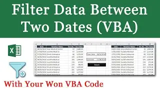 Filter data between two Dates (Vba) - Support Plus