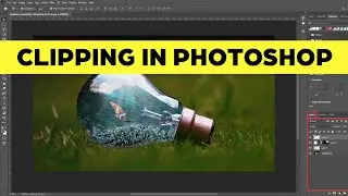 How to CLIPPING MASK an image in photoshop?