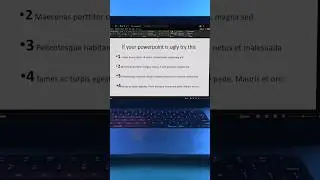 If your PowerPoint is ugly, try this #powerpoint #tutorial #presentation