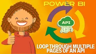 Use Power BI to loop through multiple pages of an API