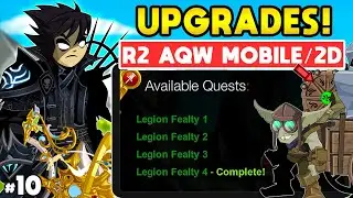 MY ACCOUNT IS OP NOW! Road to AQW Mobile #10 F2P + Giveaway Results