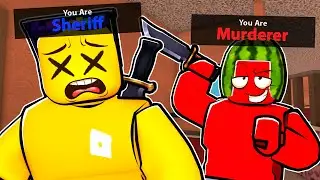 SHERIFF vs KILLER In Murder Mystery (Funny Moments)