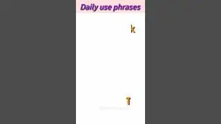 Phrases For Daily Use With Marathi Meaning | English Phrases | रोज वापरले जाणारे शब्दसमुह 30#shorts