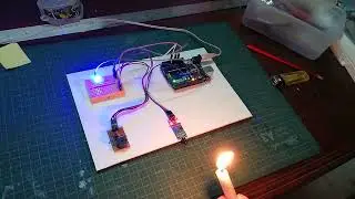 Fire alert system with arduino  uno and flame sensor module