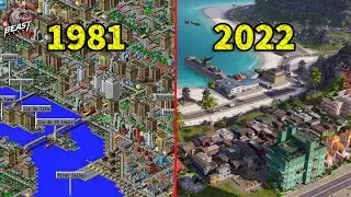 evolution of city building games 1981-2022