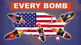 Every Country The USA Bombed Since The World War 2