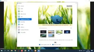 How to Change Background in Zoom