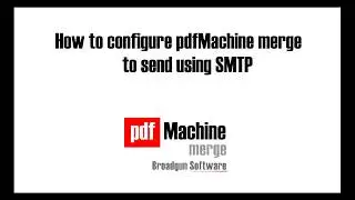 Mail Merge using SMTP