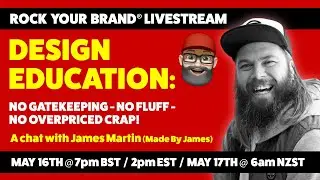 Design Education - Gatekeeping, fluff and overpriced crap -  with James Martin - Made By James