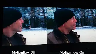 Работа уплавнялки MotionFlow на телевизоре Sony Xh9505