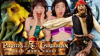 Foreign Girls React | Pirates of the Caribbean: Dead Man's Chest | First Time Watch